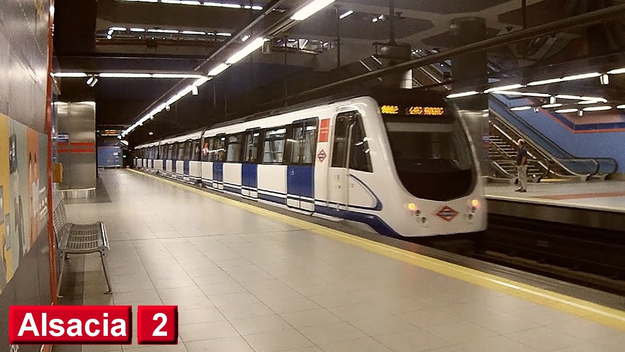Estación Alsacia metro Madrid