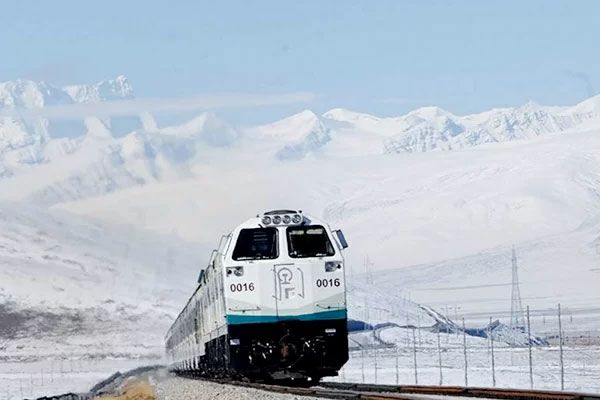 El tren más alto - En el Tíbet