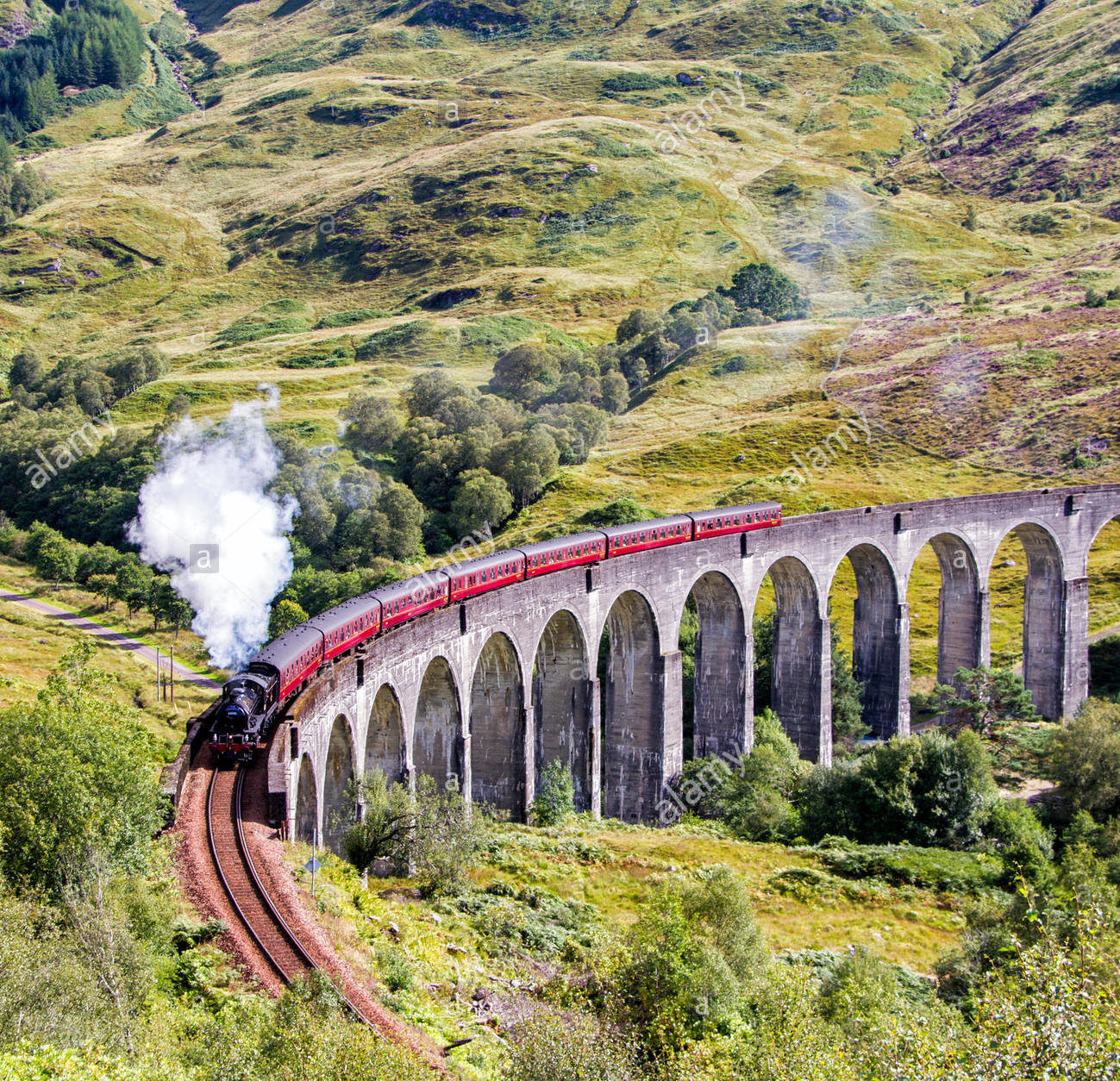 Tren vapor El Jacobita (Escocia)_01
