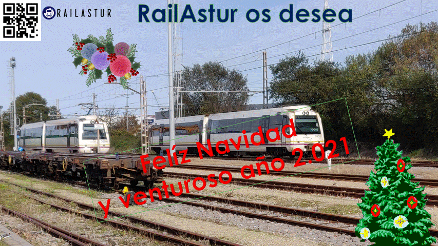 Felicitacion Navidad 2020 RailAstur